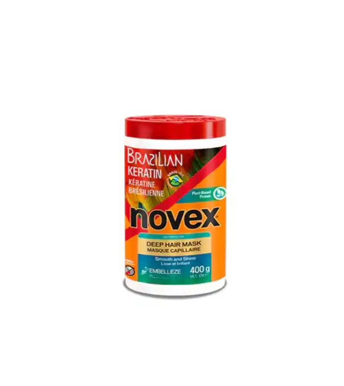 Novex - *Brazilian Keratin* - Mascarilla capilar 400 gr - Cabello extremadamente dañado y quebradizo. - Novex - Comparador de precios
