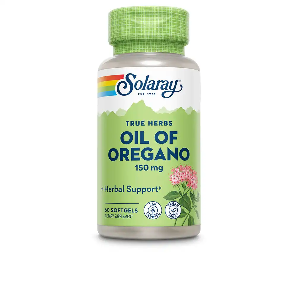 Oil Of Oregano 150 mg - 60 perlas - Solaray - Comparador de precios