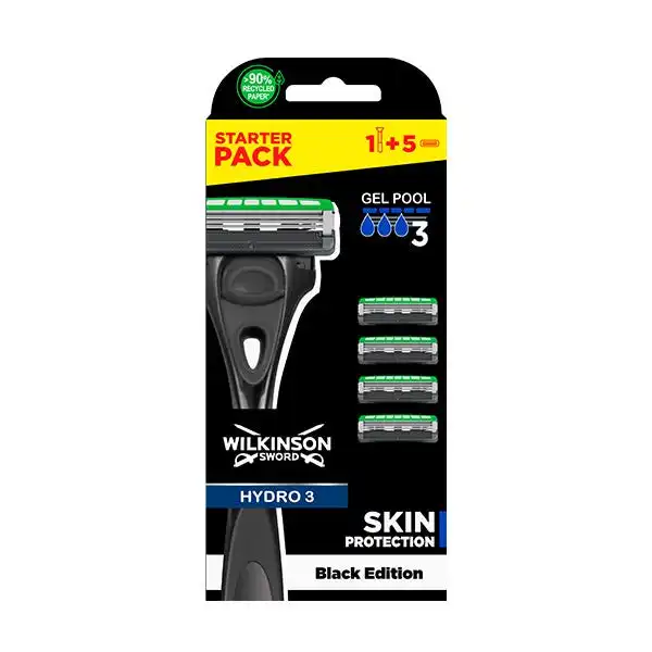 Pack Hydro 3 Black - Wilkinson - Comparador de precios