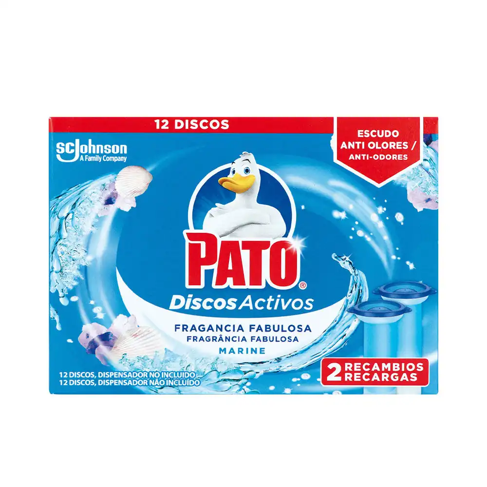 Pato Wc Discos Activos x 2 recambios #frescor marino 2 u - Pato - Comparador de precios