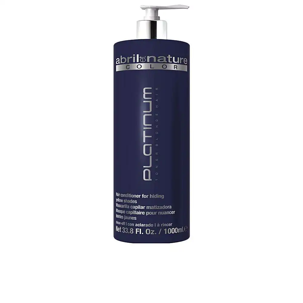 Platinum toner blonde hair 1000 ml - Abril Et Nature - Comparador de precios
