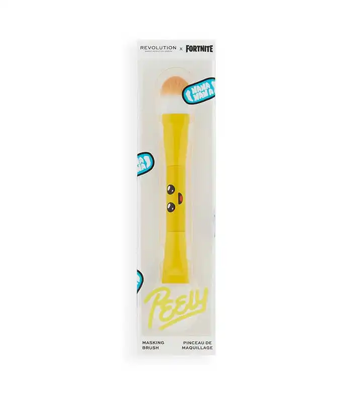 Revolution - *Fortnite X Revolution* - Brocha doble para mascarilla Peely - Makeup Revolution - Comparador de precios