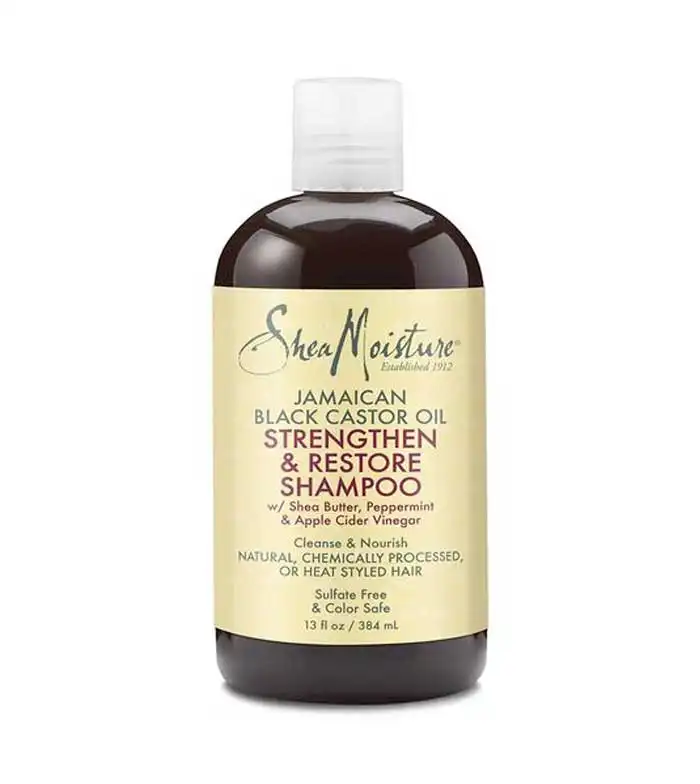 Shea Moisture - Champú Fortalece + Restaura - Aceite de ricino negro de Jamaica - Shea Moisture - Comparador de precios