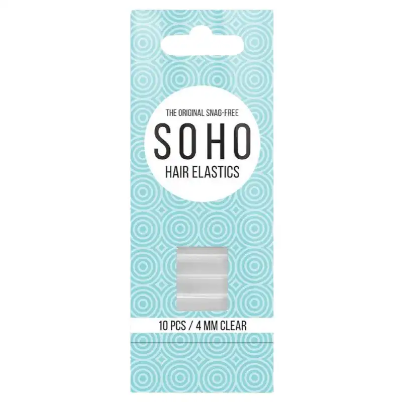 SOHO - Lazos Para El Cabello Sin Enganches Gomas para cabello 10 pieces Blanco unisex - Soho - Comparador de precios