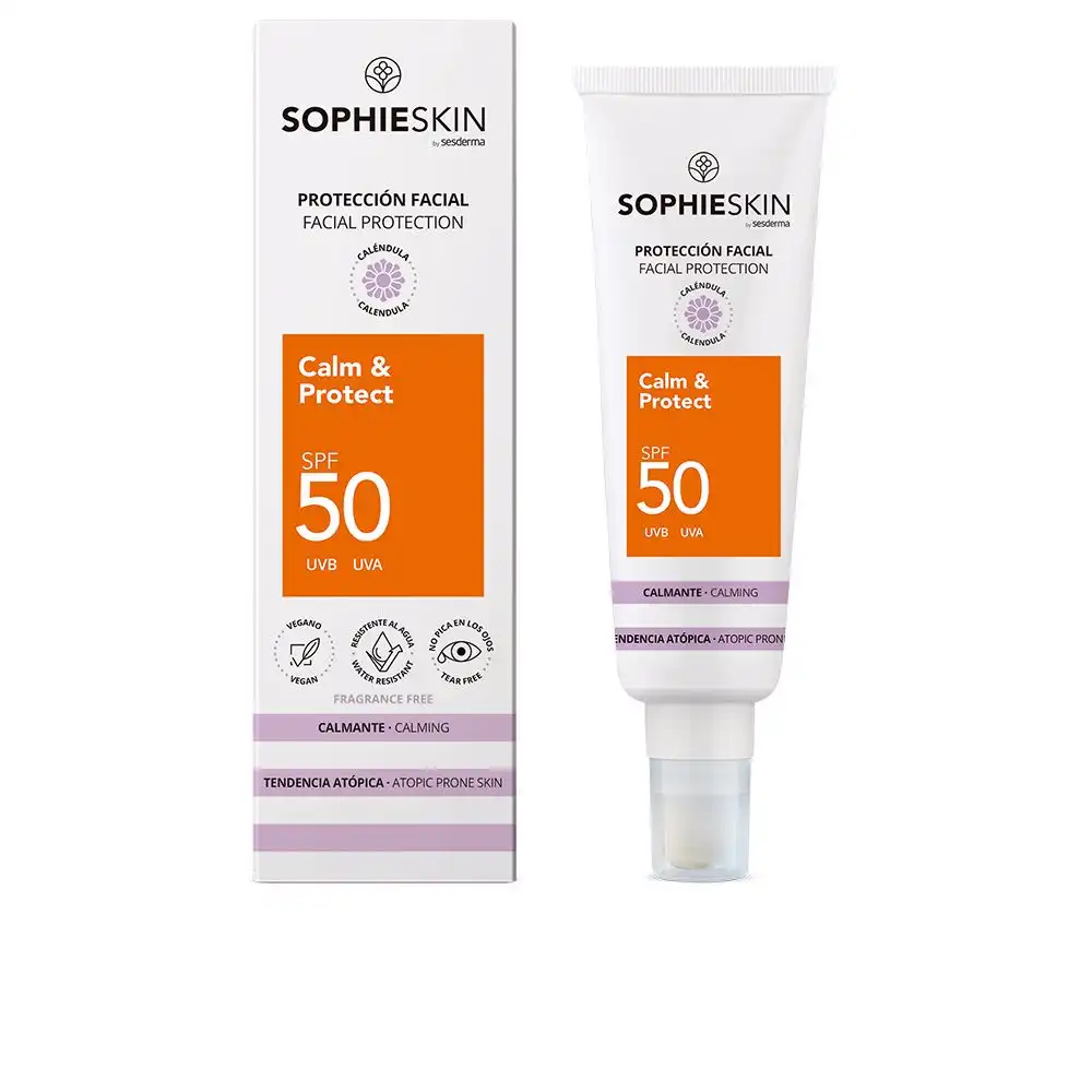 Sophieskin fluido solar protector piel sensible-atópica SPF50+ 50 ml - SOPHIESKIN - Comparador de precios