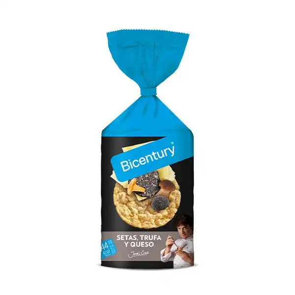 Tortitas MaÃz Setas/Trufa/Queso - BICENTURY - Comparador de precios
