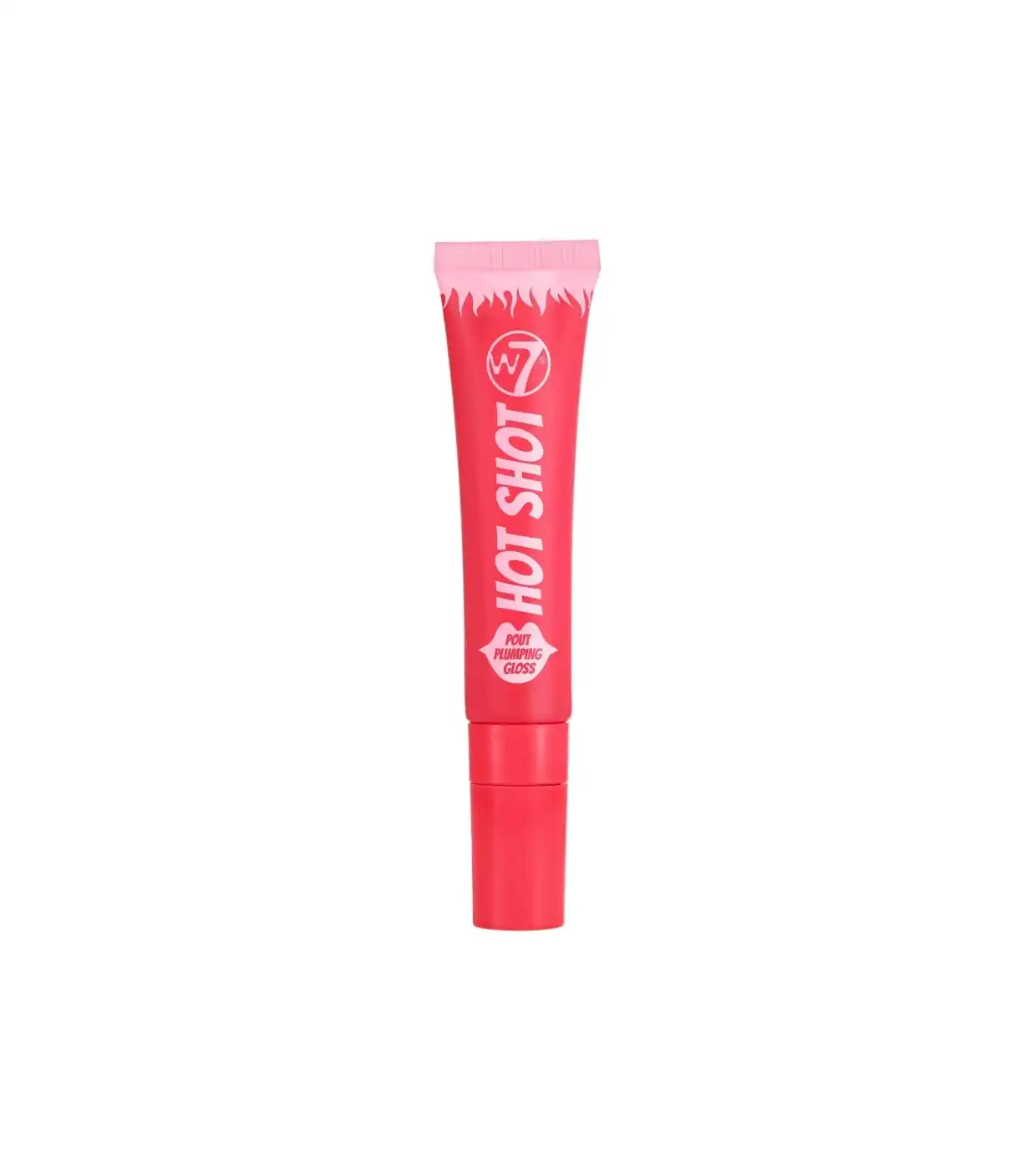 W7 Cosmetics - Brillo de labios Hot Shot Juicy Plumping - Rosy Heat - W7 - Comparador de precios
