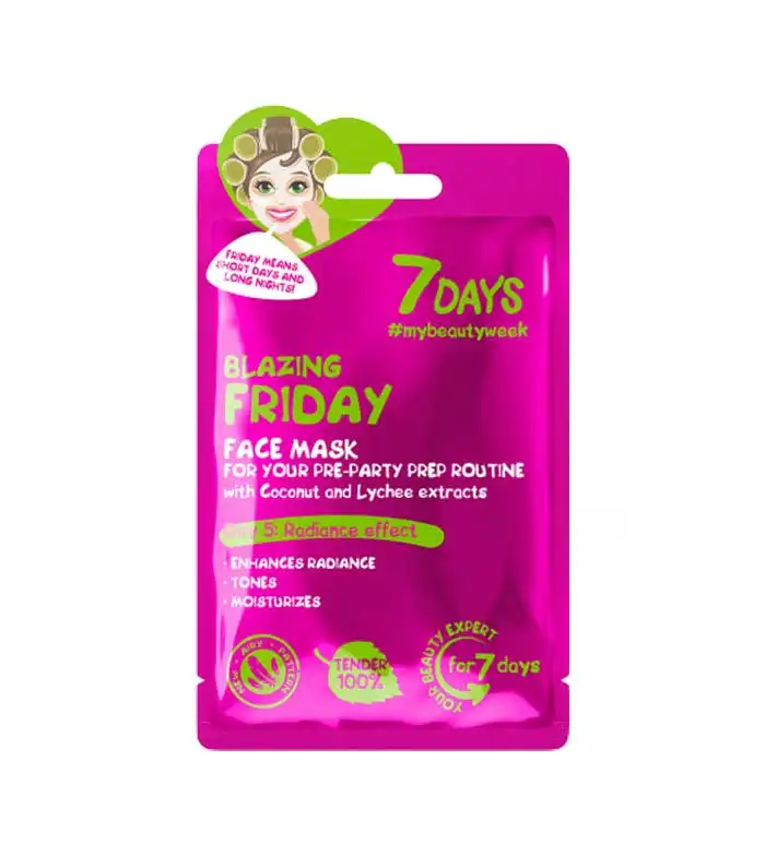 7 Days - Mascarilla facial 7 días - Blazing Friday - 7DAYS - Comparador de precios