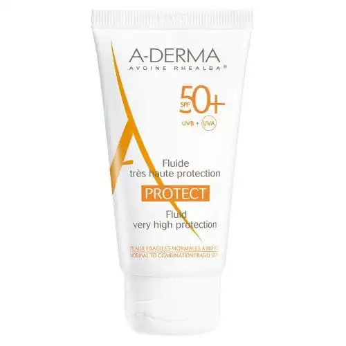 Aderma Protect Fluido Spf50+ 40 ml Protector Solar Facial - ADERMA - Comparador de precios