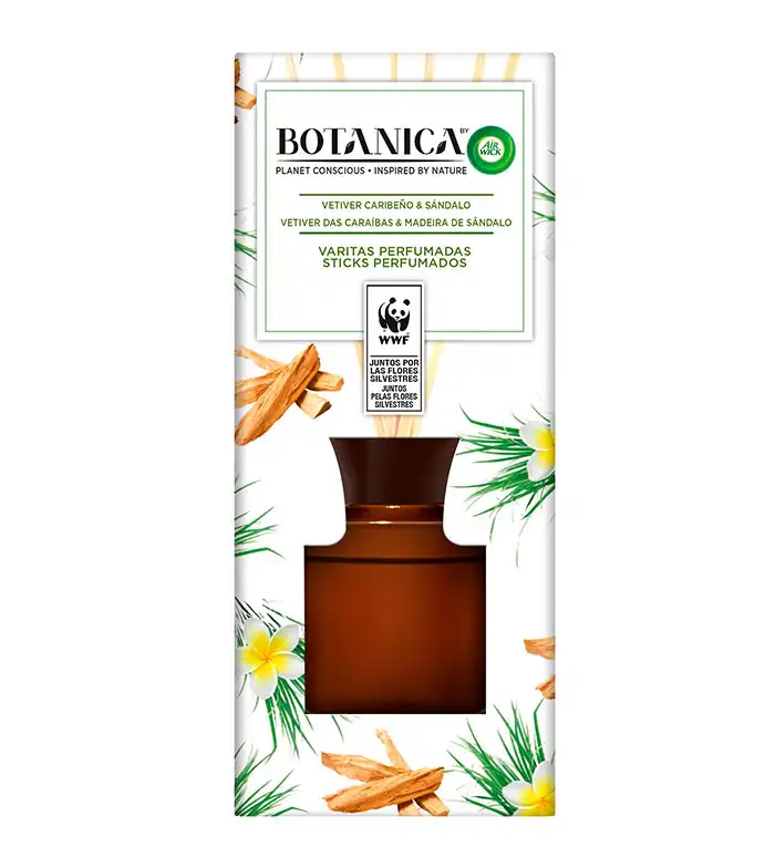 Air Wick - *BOTANICA by Air Wick* - Ambientador en formato de varitas perfumadas - Vetiver Caribeño & Sándalo - Air wick - Comparador de precios