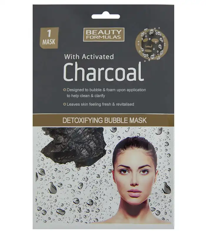 Beauty Formulas - Mascarilla de burbujas detox con carbón activado - Beauty Formulas - Comparador de precios