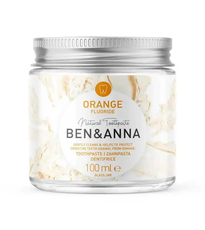 Ben & Anna - Pasta de dientes natural en crema con flúor - Orange - Ben and Anna - Comparador de precios
