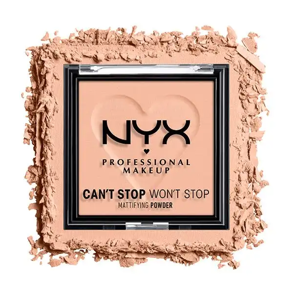 Can't Stop Won't Stop Mattifying Powder Medium - NYX PROFESSIONAL MAKE UP - Comparador de precios