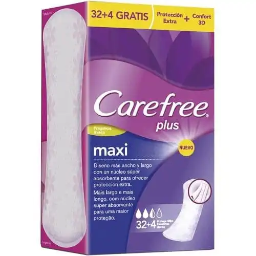 Carefree Plus Maxi Fresh Und. Protege Slip - CAREFREE - Comparador de precios