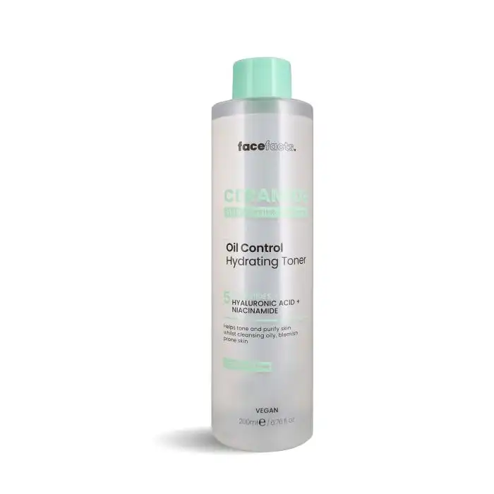 Ceramide Oil Control Tónico Facial Hidratante 200 ml - FACEFACTS - Comparador de precios