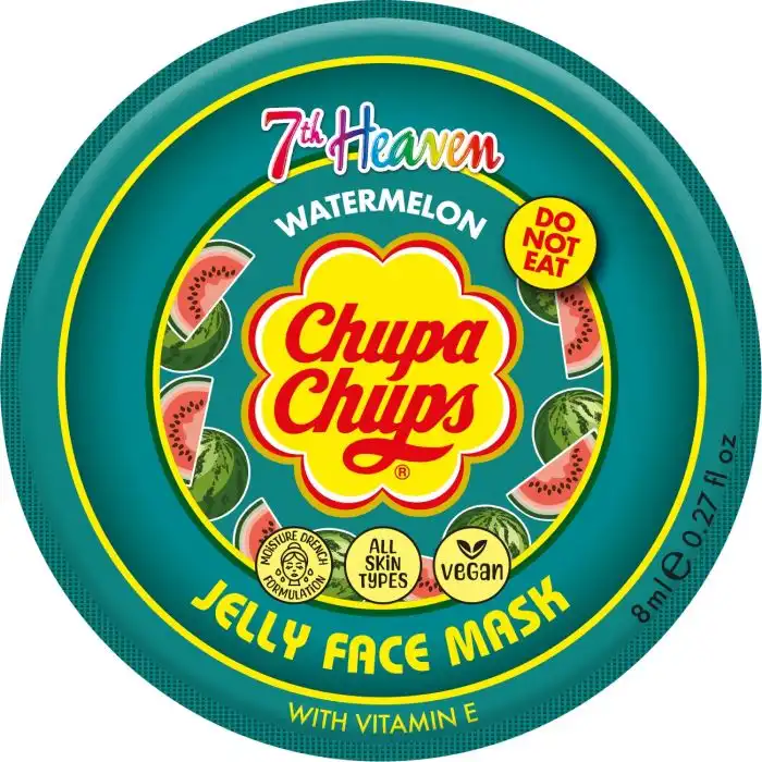Chupa Chups Jelly Face Mask Mascarilla Facial de Gelatina de Sandía 8 ml - 7th Heaven - Comparador de precios