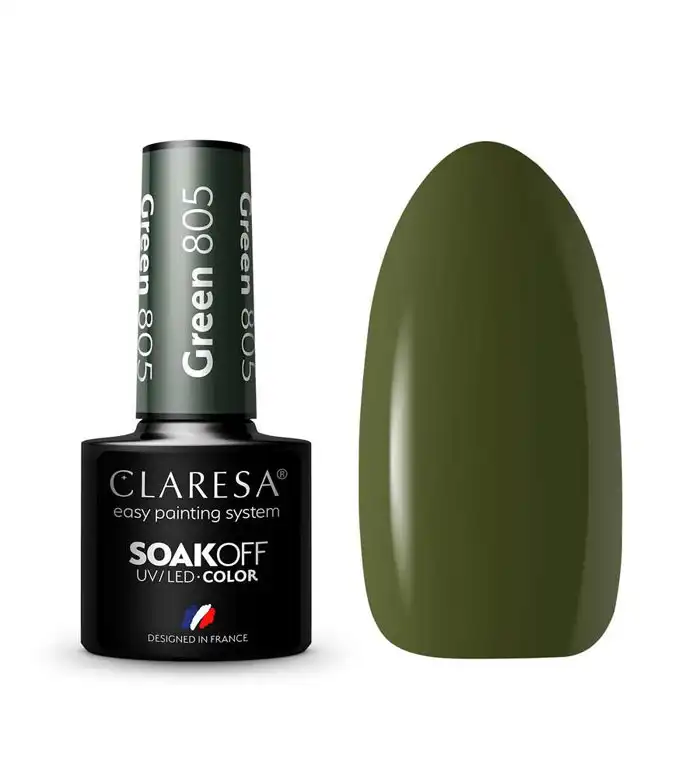 Claresa - Esmalte semipermanente Soak off - 805: Green - Claresa - Comparador de precios