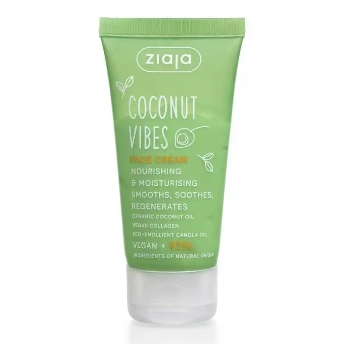 Coconut Vibes Crema Facial Nutritiva - Ziaja - Comparador de precios