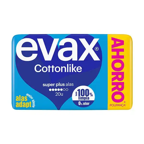 Compresas Cottonlike - EVAX - Comparador de precios