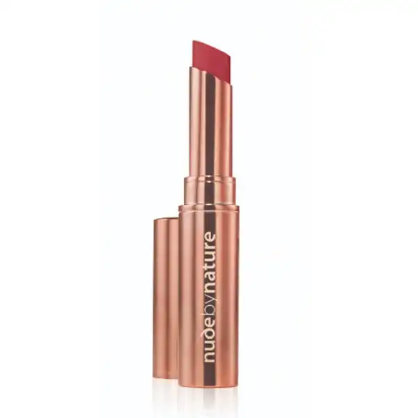 Creamy Matte Lipstick 08 Cerise - NUDE BY NATURE - Comparador de precios