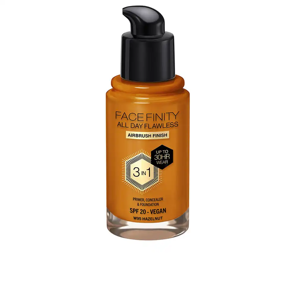 Facefinity All Day Flawless 3 In 1 foundation #W95-hazelnut - Max Factor - Comparador de precios
