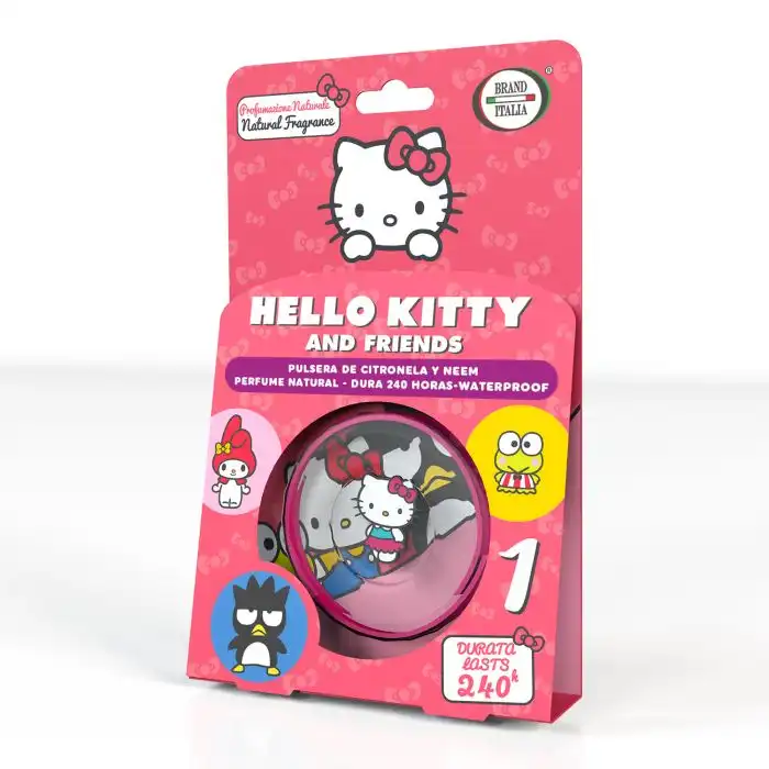 Hello Kitty and Friend Pulsera Repelente de Mosquitos - Brand Italia - Comparador de precios