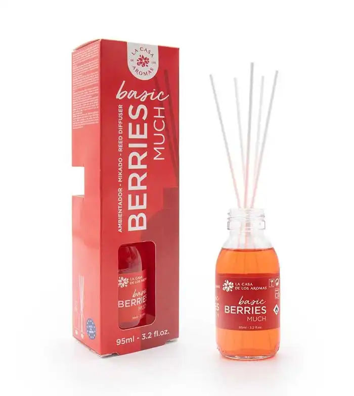 La Casa de los Aromas - Ambientador Mikado Basic 95ml - Berries Much - La Casa de los Aromas - Comparador de precios