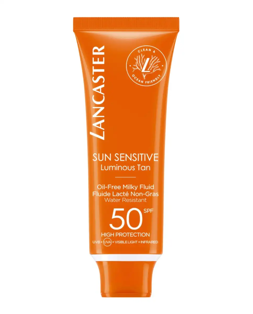 Lancaster - Protector Solar Oil-Free Milky Fluid SPF50 Sun Sensitive 50 Ml - Lancaster - Comparador de precios
