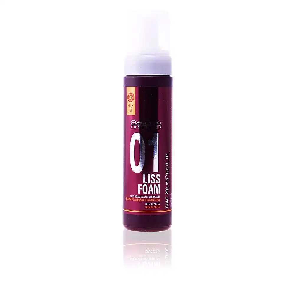 Liss Foam light hold straightening mousse 200 ml - Salerm - Comparador de precios