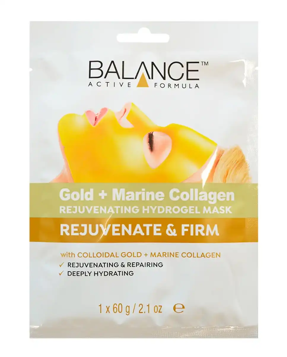 Mascarilla Facial Formula Gold+Marine Collagen Hydrogel 60 g Balance Active - Balance Active - Comparador de precios