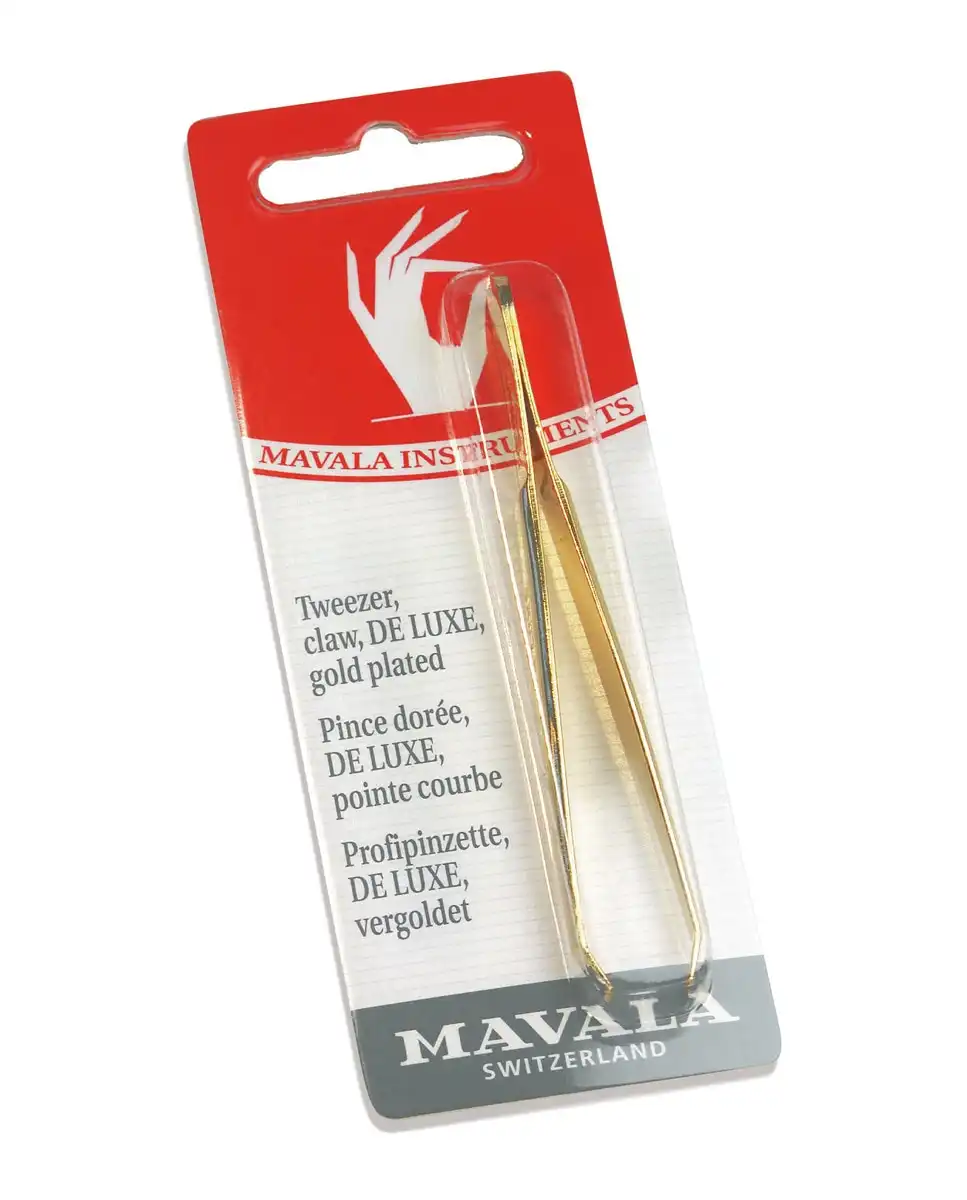Mavala - Pinza De Depilar Luxe Dorada - MAVALA - Comparador de precios