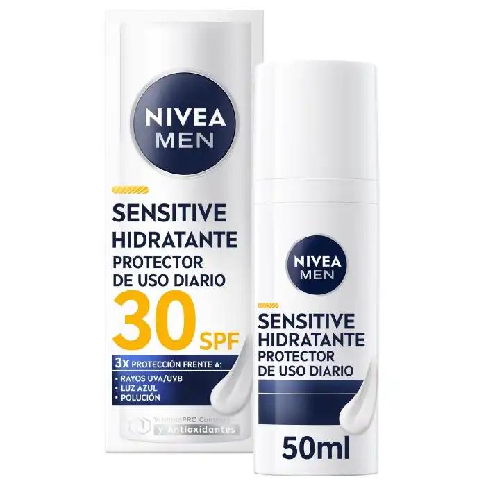 Nivea MEN Sensitive Crema Hidratante SPF30 50 ml - Nivea - Comparador de precios
