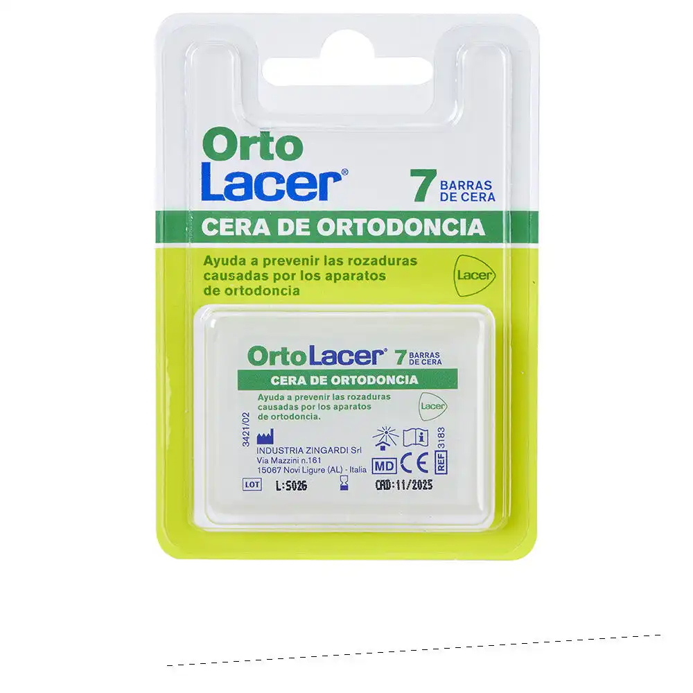 Ortolacer cera de ortodoncia 7 barras - lacer - Comparador de precios