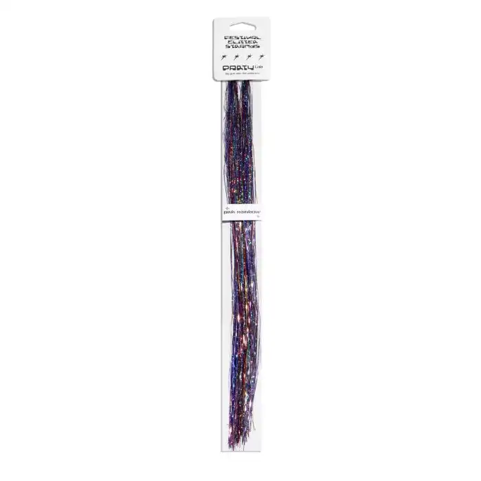 Party Lab Festival Glitter Strands Pink Rainbow - You Are The Princess - Comparador de precios