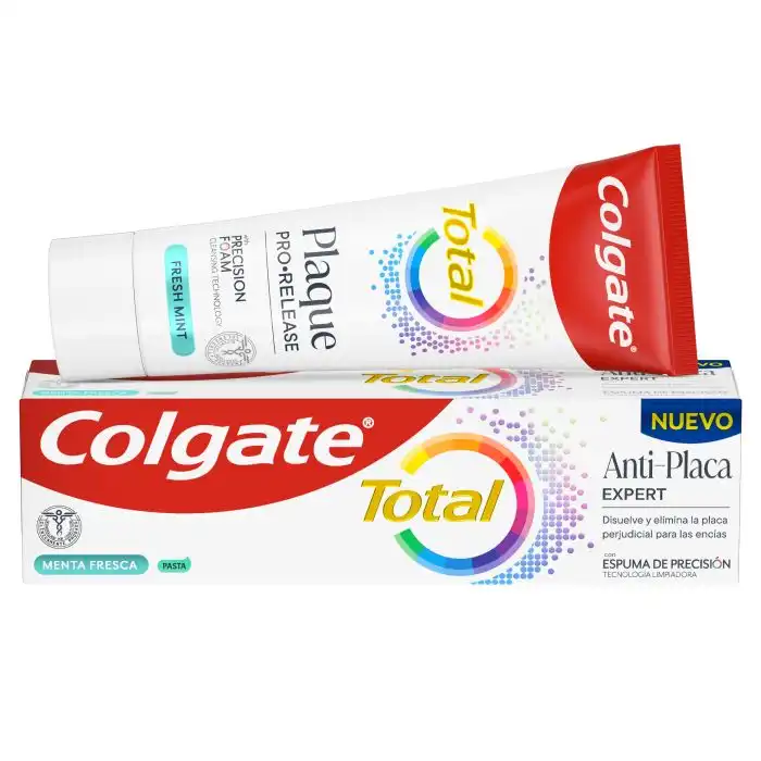 Pasta de Dientes Total Placa Fresh 75 ml - Colgate - Comparador de precios