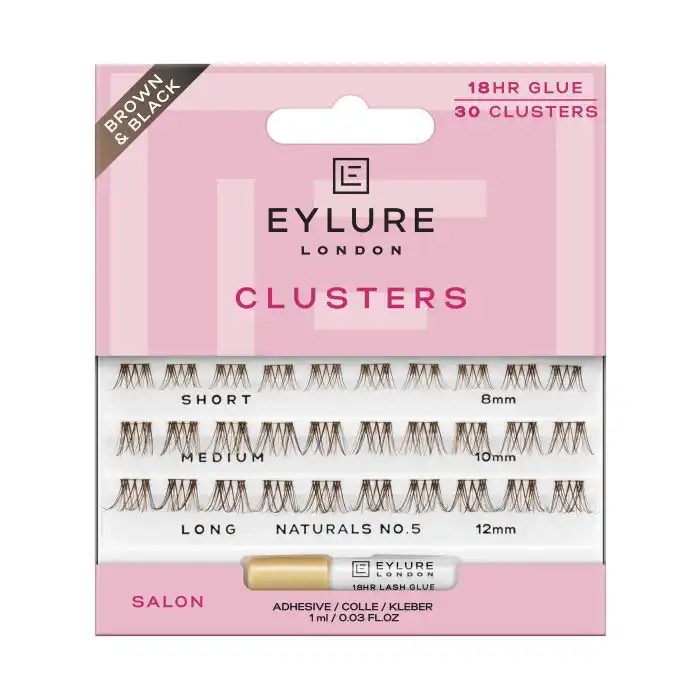 Pestañas Postizas Marrón/Negro Clusters 1 ml - Eylure - Comparador de precios