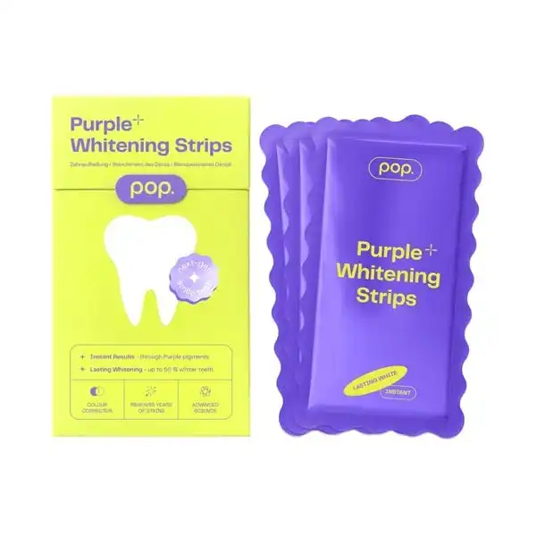 Purple+ Whitening Strips - Smilepen Pop - Comparador de precios