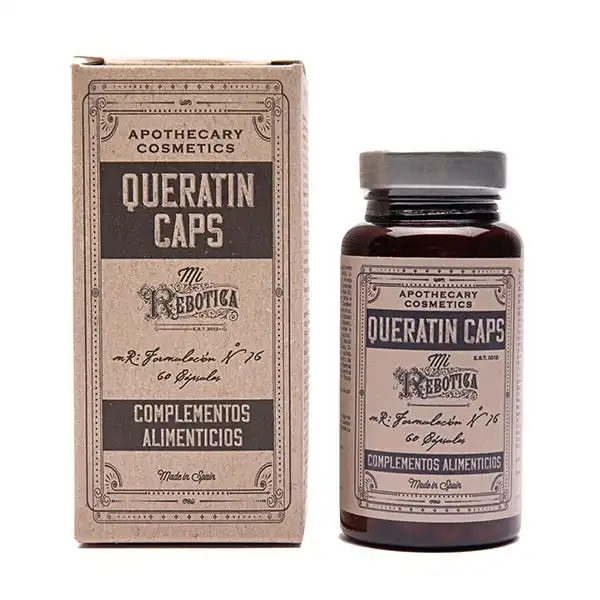 Queratin Caps 60Ud - MI REBOTICA - Comparador de precios