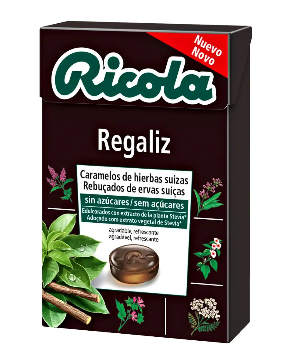 Ricola - Caramelos Regaliz 50 G - Ricola - Comparador de precios
