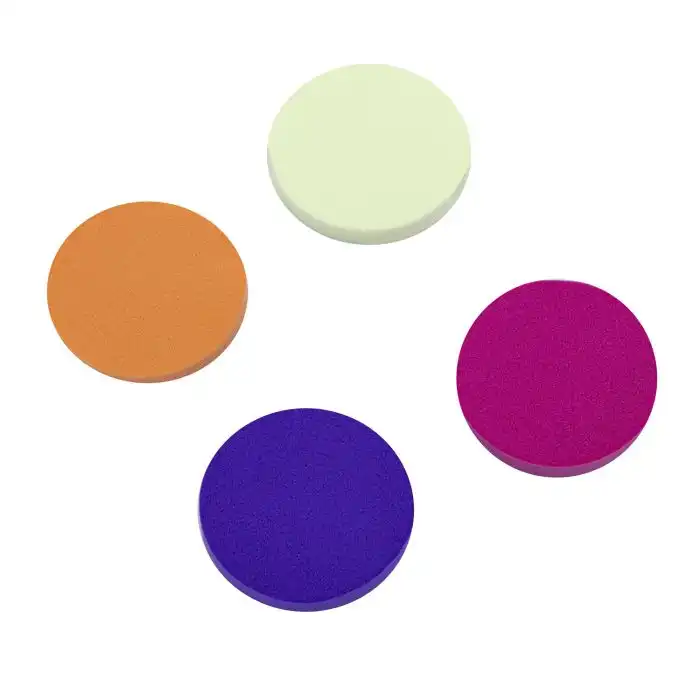 Set 4 Esponjas de Maquillaje Redondas - Woo oow - Comparador de precios
