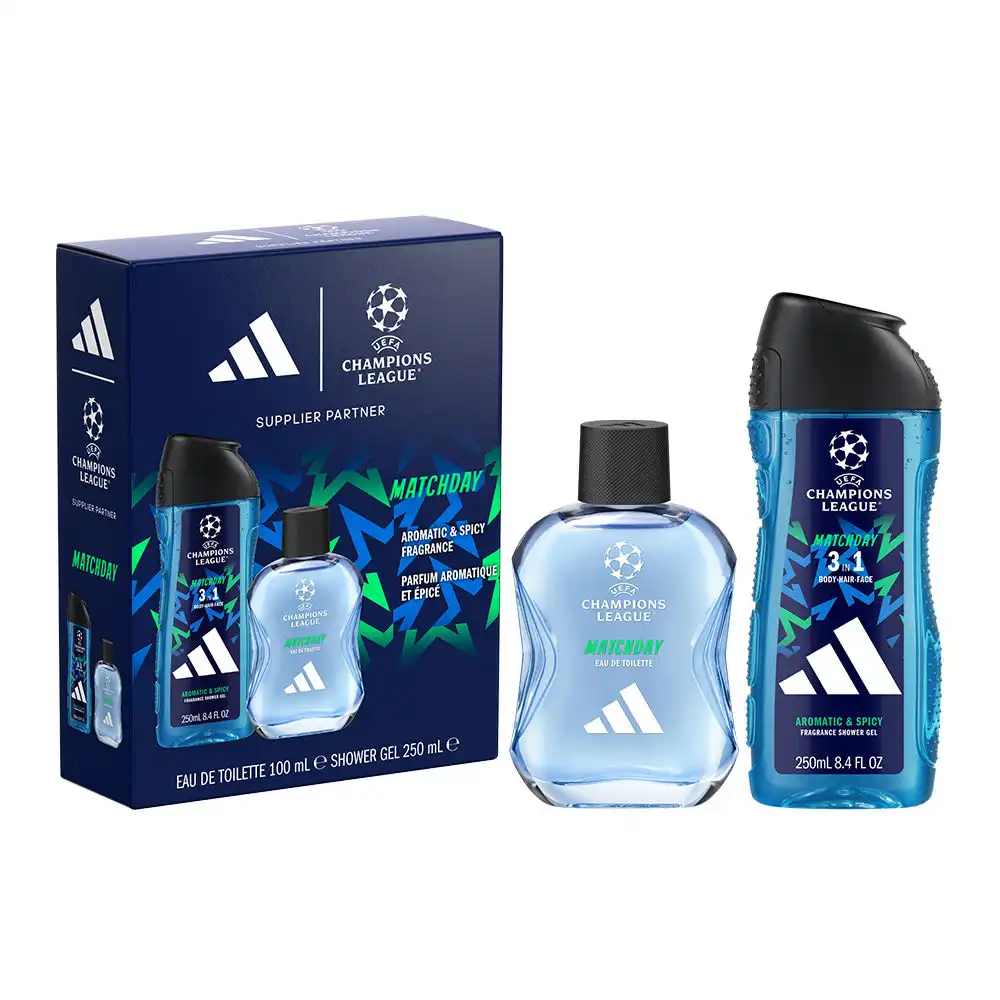 UEFA CHAMPIONS MATCHDAY ESTUCHE 2 pz - Adidas - Comparador de precios