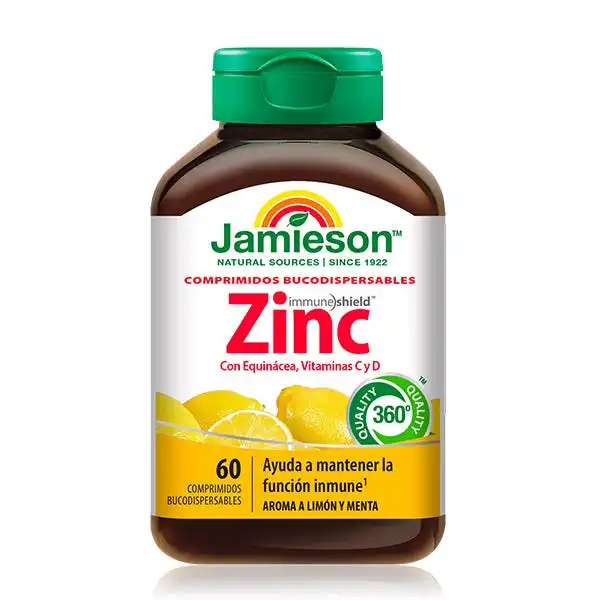 Zinc Con Vitamina C+D - JAMIESON - Comparador de precios