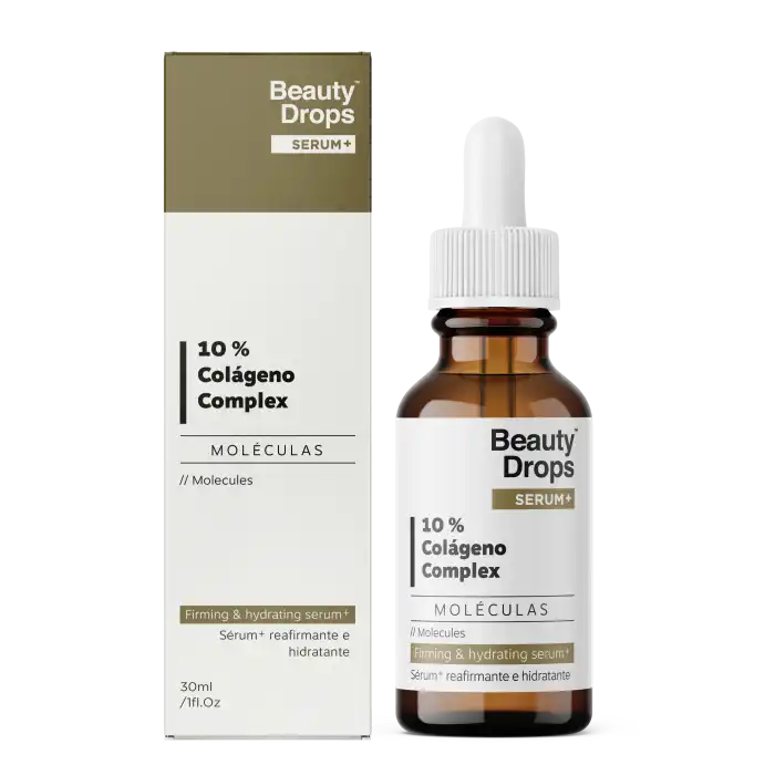 10% Colágeno Complex Sérum+ Reafirmante e Hidratante 30 ml - Beauty Drops - Comparador de precios