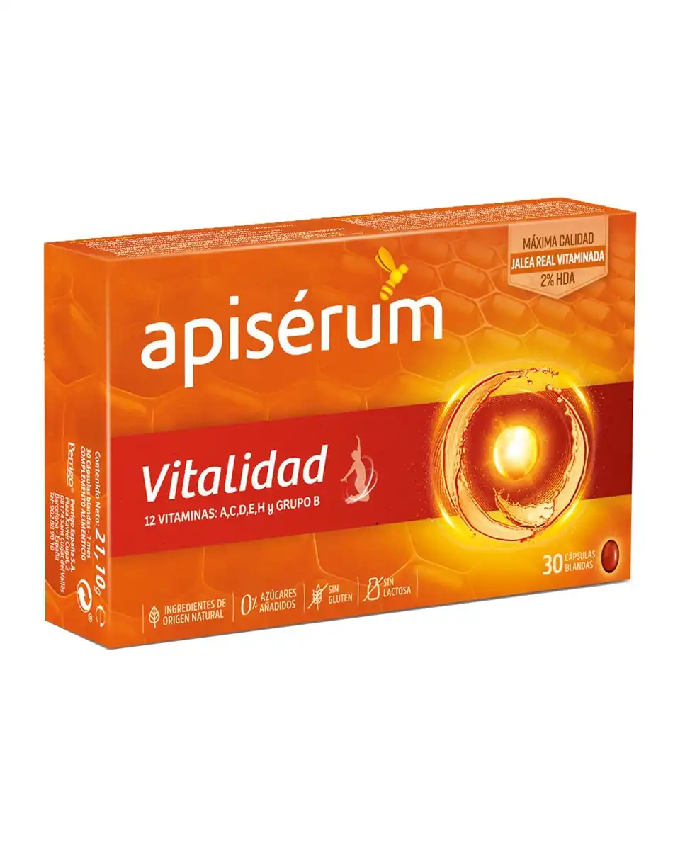 Apisérum - 30 Cápsulas Blandas Vitalidad Apiserum - Apisérum - Comparador de precios