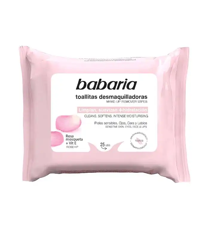 Babaria - Toallitas desmaquillantes - Rosa mosqueta - Babaria - Comparador de precios
