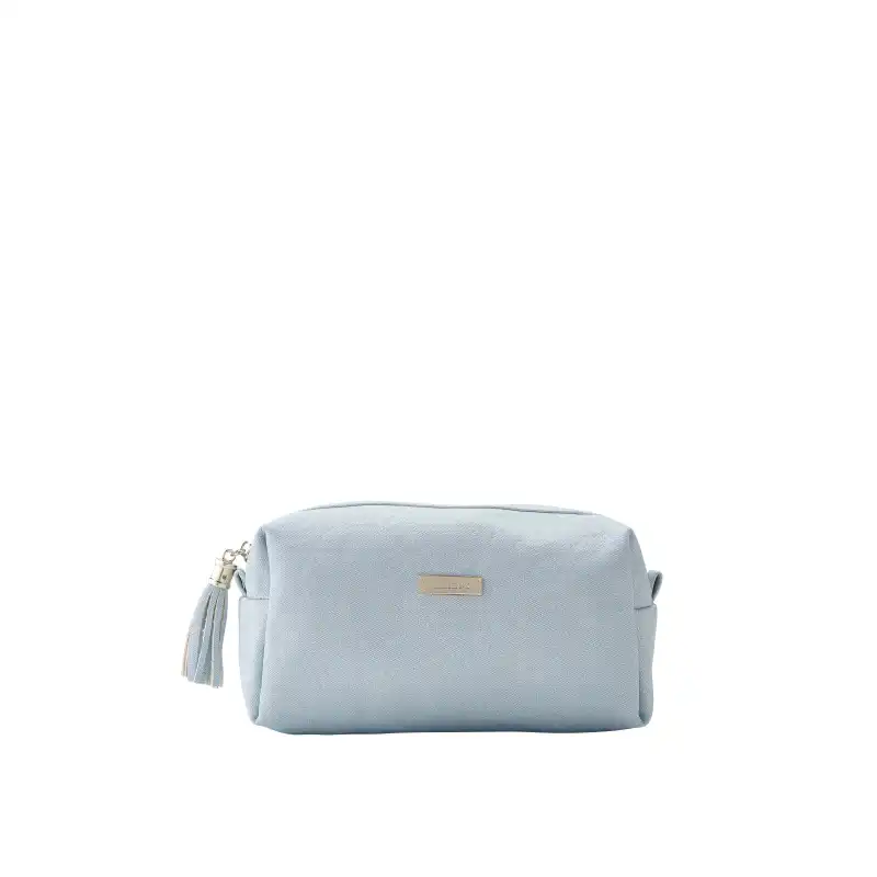 Cali Large Cosmetic Purse Soft Blue - Jjdk - Comparador de precios
