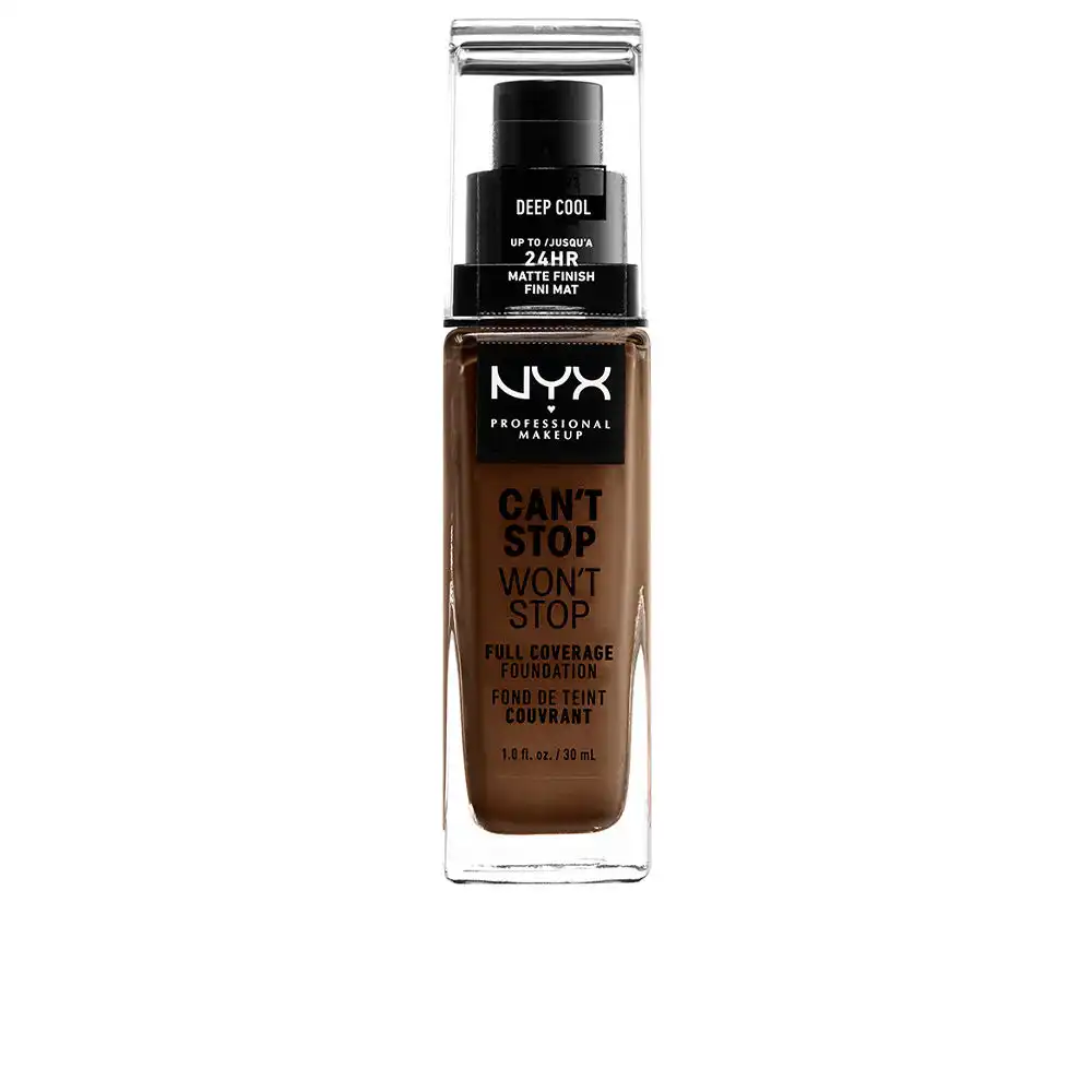 CAN’T Stop WON’T Stop full coverage foundation #deep cool - NYX PROFESSIONAL MAKE UP - Comparador de precios