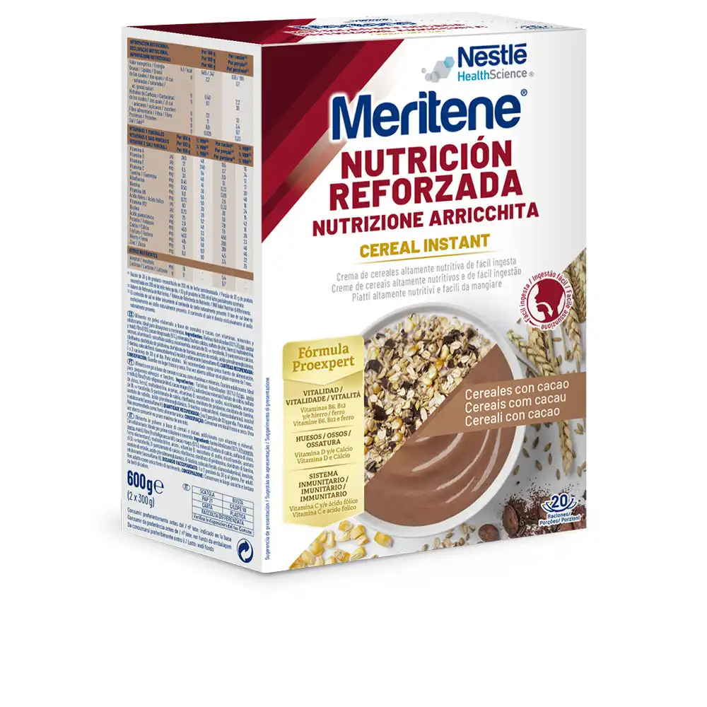 Cereal Instant #cereales con cacao 600 gr - Meritene - Comparador de precios