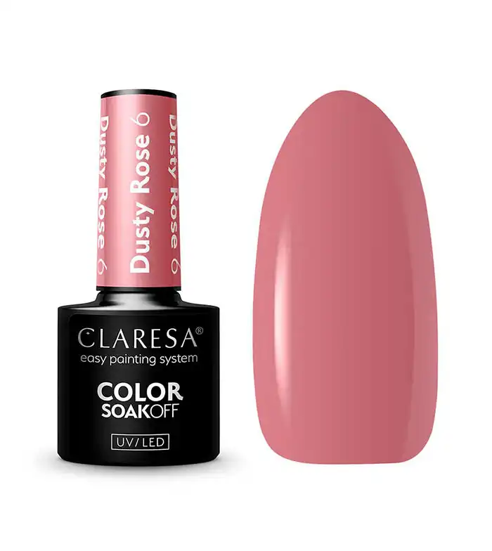 Claresa - *Dusty Rose* - Esmalte semipermanente Soak off - 06 - Claresa - Comparador de precios