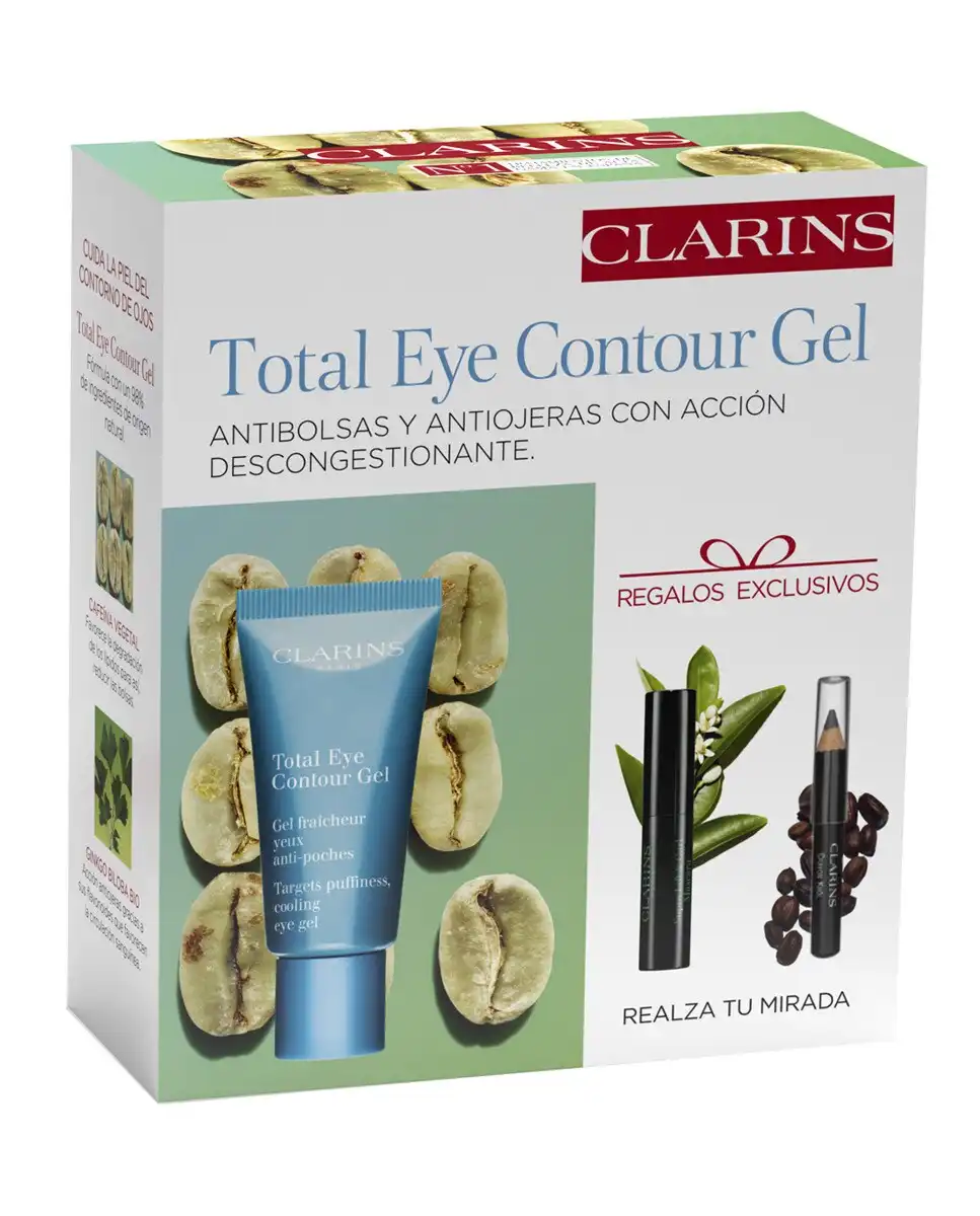 Clarins - Estuche de regalo Total Eye Blue Gel Clarins. - Clarins - Comparador de precios
